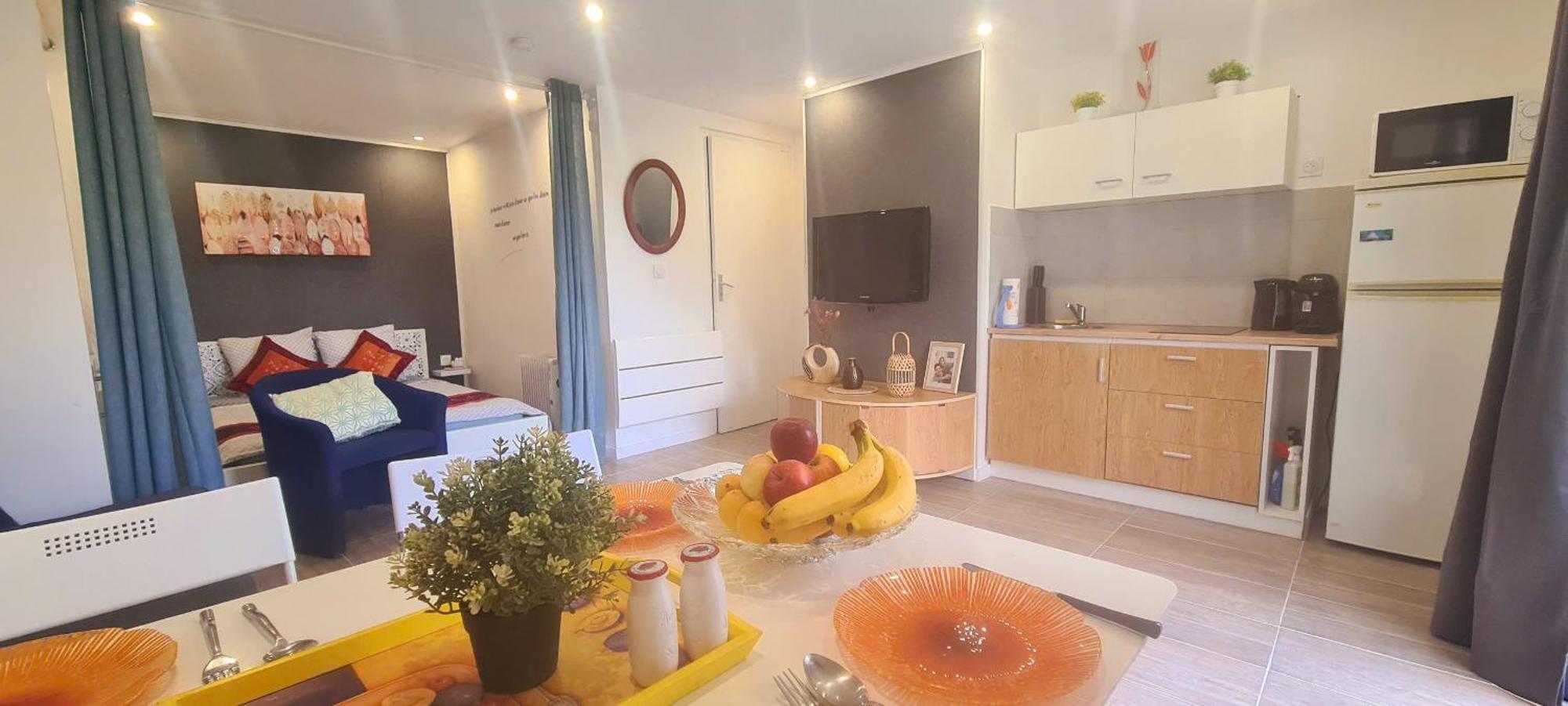 Appartement Joli T1 Bis Fonctionnel A Montussan Extérieur photo