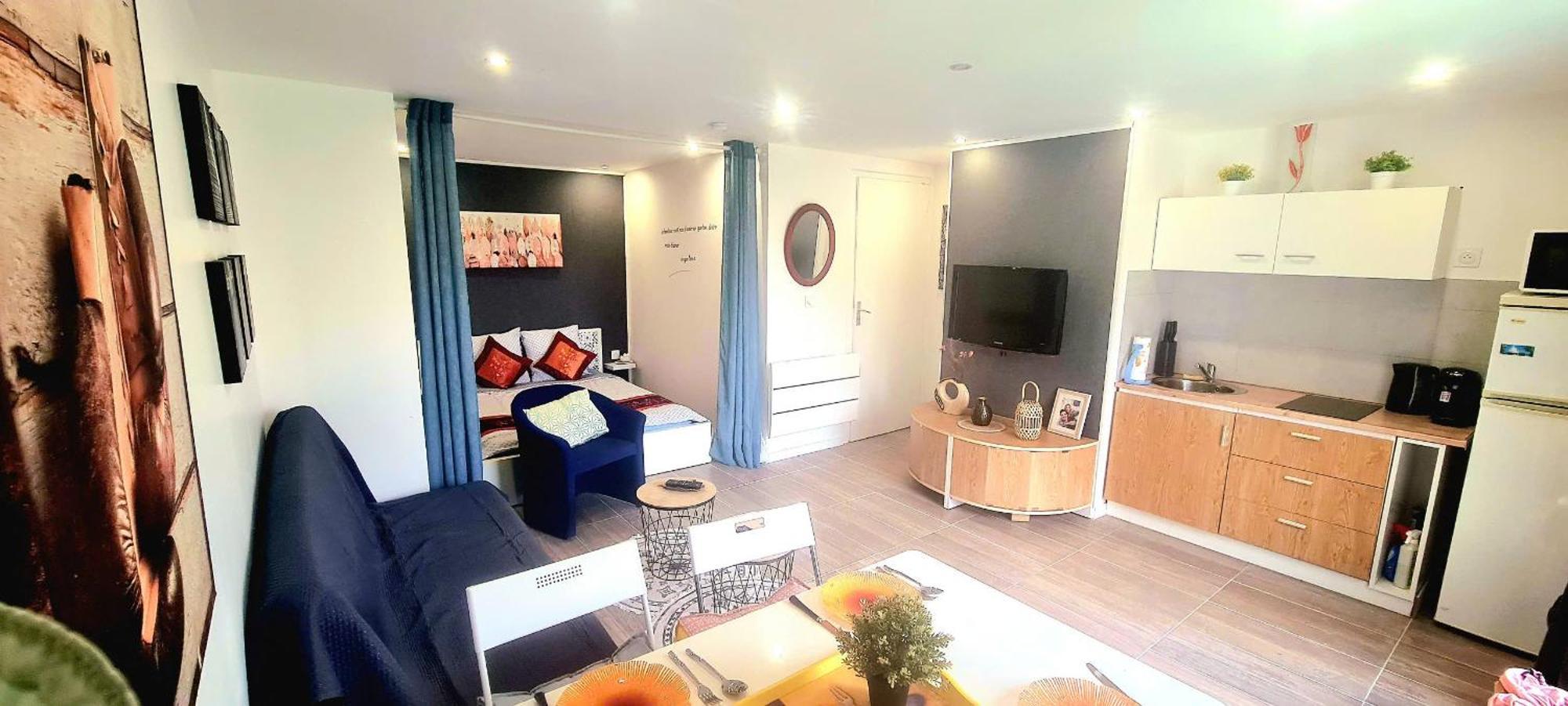 Appartement Joli T1 Bis Fonctionnel A Montussan Extérieur photo