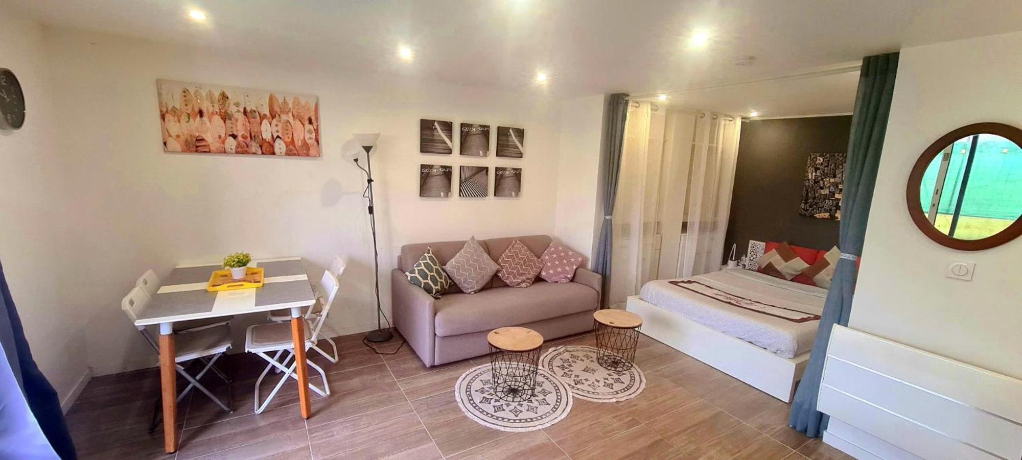 Appartement Joli T1 Bis Fonctionnel A Montussan Extérieur photo